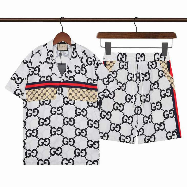 Picture of Gucci Shirt Pant Suits _SKUGucciM-3XLystQ212K5221875